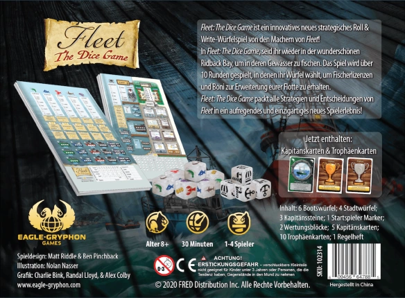 Fleet: The Dice Game (Second Edition)