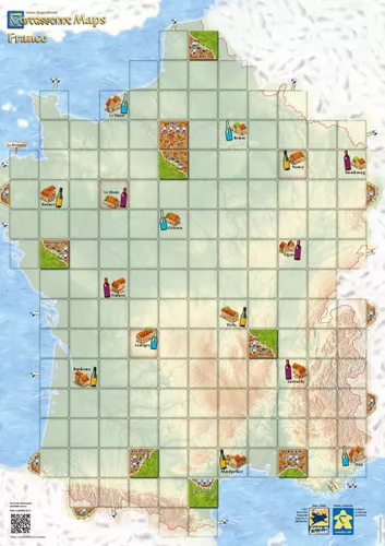 Carcassonne Maps: Frankreich