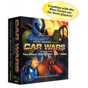Car Wars 6th Edition Two-Player Starter Set Red/Yellow