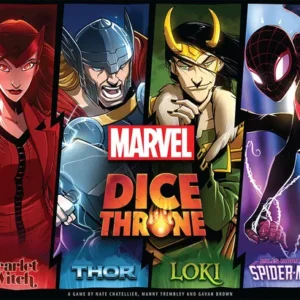 Marvel Dice Throne: Scarlet Witch v. Thor v. Loki v. Spider-Man