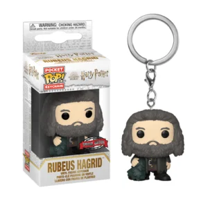 Funko POP! Keychain HP Holiday - Hagrid (raktų pakabukas)