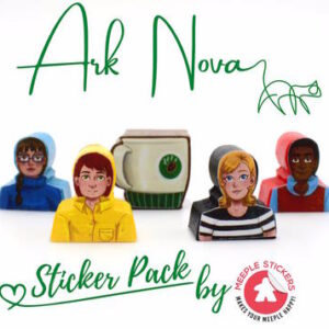 Ark Nova Meeple Stickers
